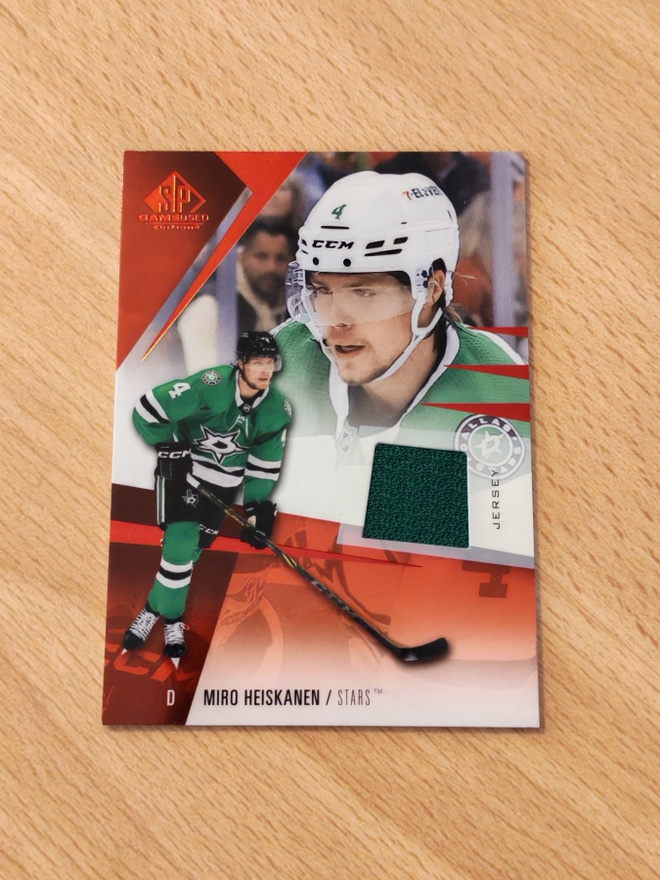 2023-24 SP Game Used Miro Heiskanen Jersey