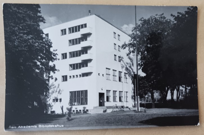 Turku, Åbo Akademin kirjastorakennus, vkpk, p. 1932