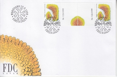 Åland FDC  LaPe 160 välilöparilla