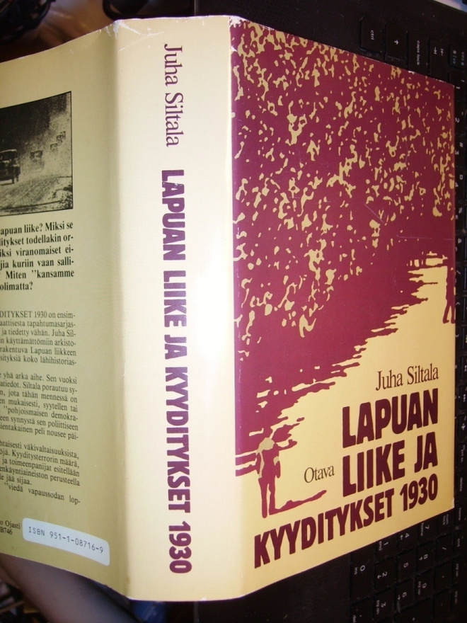 Siltala : Lapuan liike ja kyyditykset 1930 ( 1 p. 1985 )