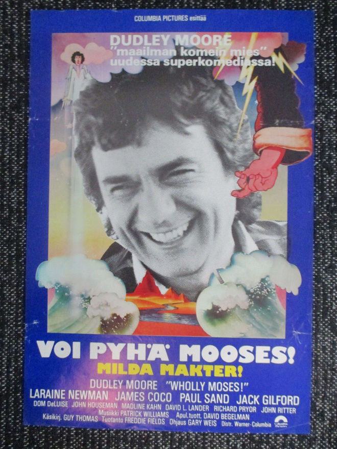 Voi pyhä Mooses! (1980) - vanha elokuvajuliste