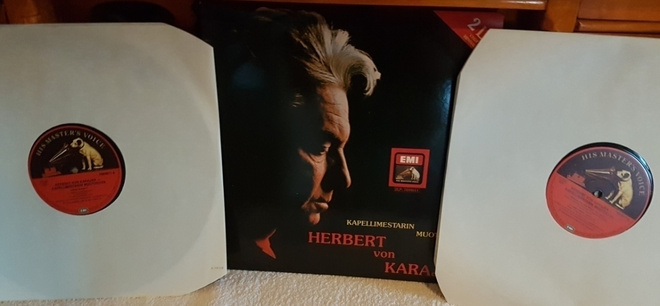 Herbert von Karajan Kapellimestarin muotokuva 2xLP