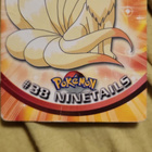 Ninetales #38 green Topps TV Animation Edition card - pikkukuva 1