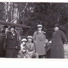 VANHA Valokuva UPEA Auto 1930-l 6 x 9 cm - pikkukuva 1
