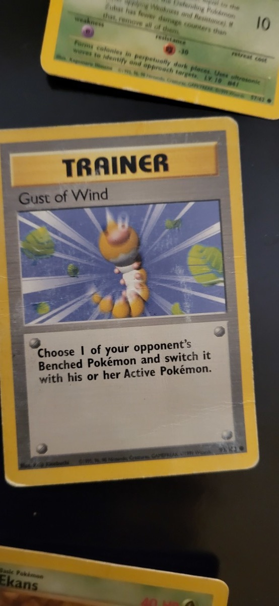 Gust of wind #93 Base Set 1 (BS1) card