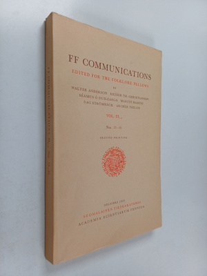 Antti Aarne : FF communications Vol. 2, Nos. 13-16 : Leit...