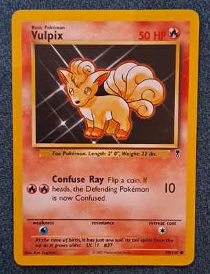 Vulpix legendary collection!