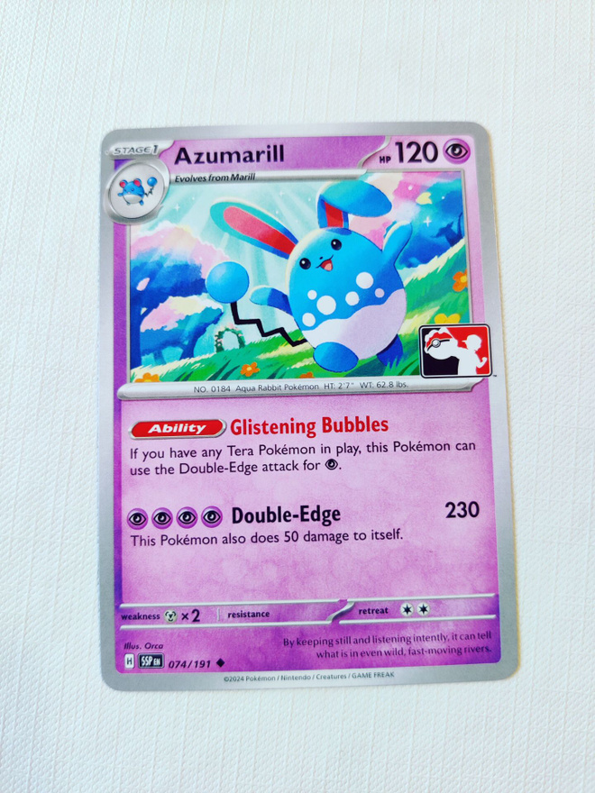 Azumarill - Prize Pack Series 7
