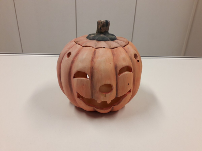 Halloween lyhty, 12x15cm