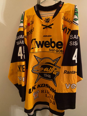 Veeti Vainio Saipa Gameworn pelipaita