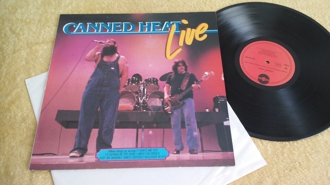 CANNED HEAT - Live LP
