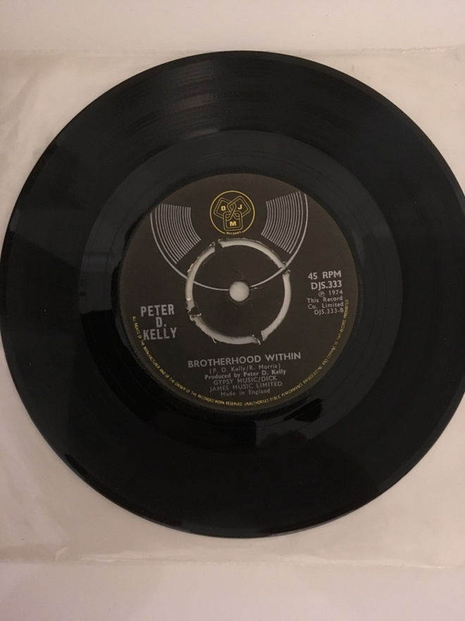 (7") Peter D. Kelly - Rock To The Juke Box