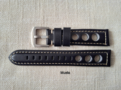 20mm Rally musta ranneke