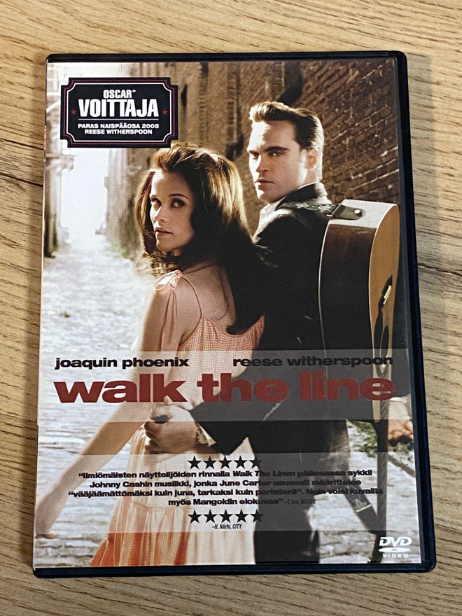 WALK THE LINE - DVD - JOHNNY CASH
