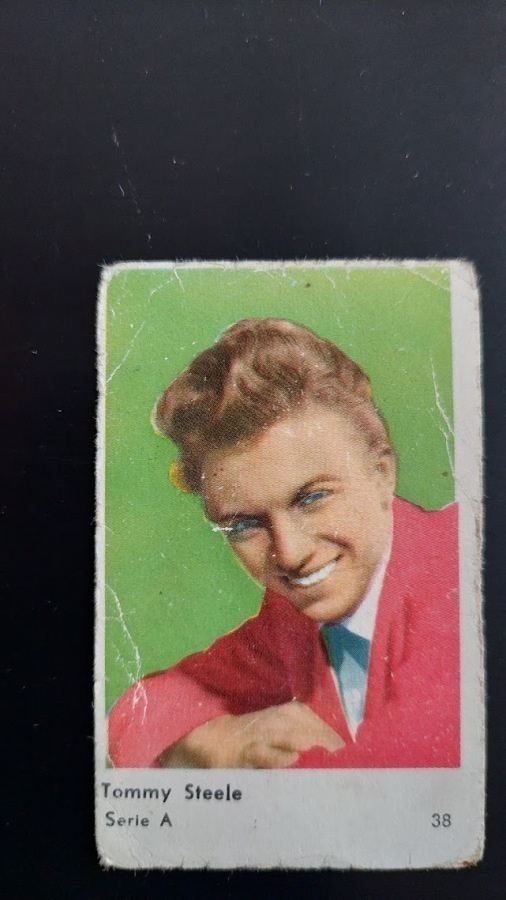 Filmitähti Serie A pieni # 38 Tommy Steele