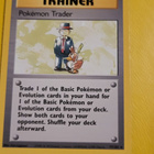 Pokémon Trader #77 Base Set 1 (BS1) Rare card - pikkukuva 1