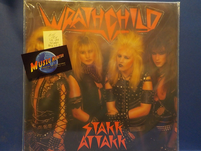 WRATHCHILD - STAKK ATTAKK - UK 1984 1ST.PRESS EX/EX LP