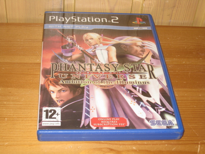 Phantasy Star Universe Ambition of the Illuminus Ps2