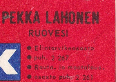 Ruovesi, Pekka Lahonen    b584