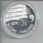 2011 10 € Juhani Aho 925 hopeaa 25,5 g - pikkukuva 1