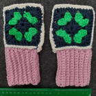 Alina´s Handmade käsin virkatut kämmekkäät - pikkukuva 1