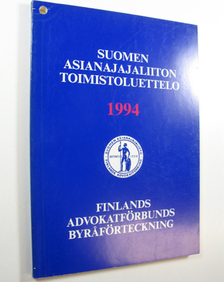 Suomen asianajajaliiton toimistoluettelo 1994