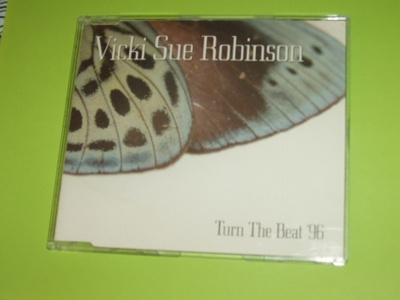 CD Single Vicki Sue Robinson - Turn The Beat '96