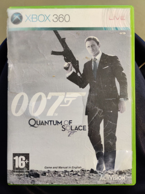 007 Quantum of Solace Xbox 360 peli