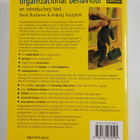 David Buchanan : Organizational behaviour : an introducto... - pikkukuva 2