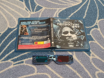 Final Destination 3D Blu-Ray + Blu-Ray