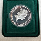 Hopearaha, Sydney 2000 olympia 5 dollaria 1 oz, hopea - pikkukuva 2