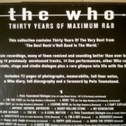 The Who - Thirty Years Of Maximum R&B 4CD Boksi - pikkukuva 3