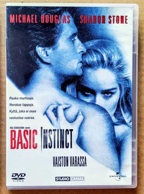 BASIC INSTINCT – VAISTON VARASSA - Suomalainen DVD 1992/2005