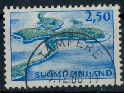 M63 1967 Punkaharju 2,50mk loisto TAMPERE -68