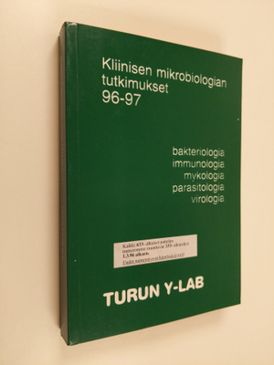 Kliinisen mikrobiologian tutkimukset 96-97 : bakteriologi...