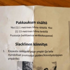 Slackline nuorallakävelyhihna - pikkukuva 3