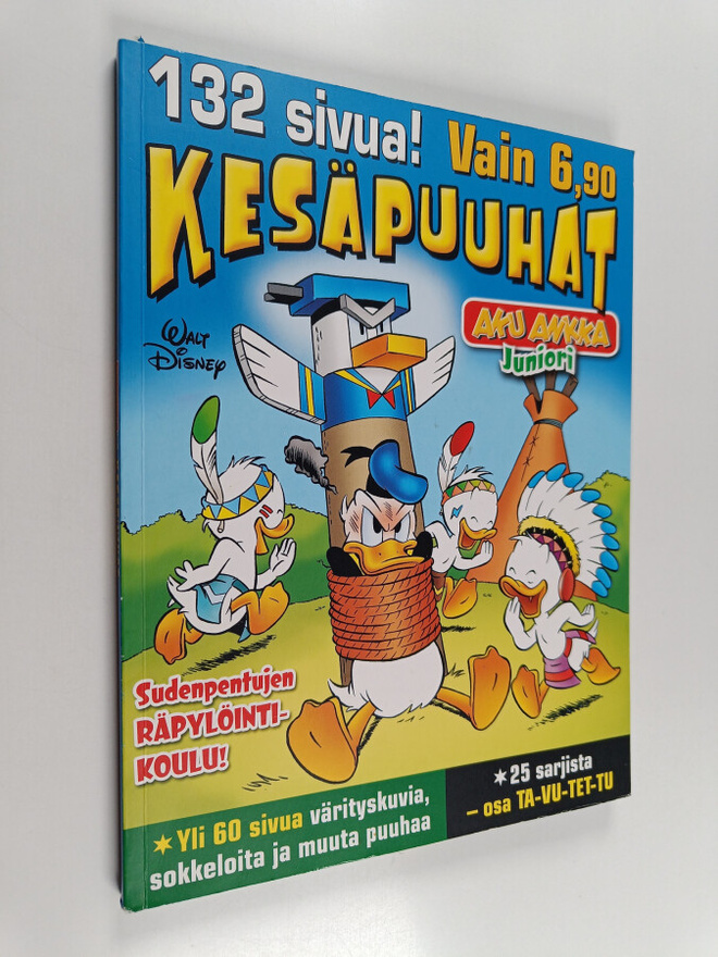 Walt Disney : Aku Ankka juniori : kesäpuuhat