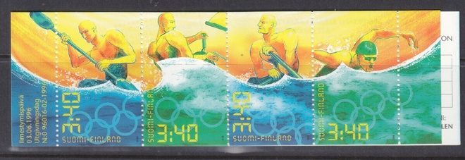 1996 Olympialaiset postimerkkivihko