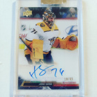 Juuse Saros - 22-23 UD Clear-Cut Exclusives AU /65 - pikkukuva 1