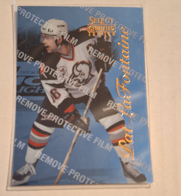 1996-97 Select Certified Blue #9 Pat LaFontaine