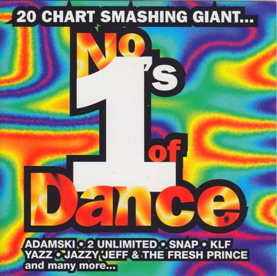 NUMBER ONES OF DANCE (CD), 1993, mm. Adamski, KLF, SNAP