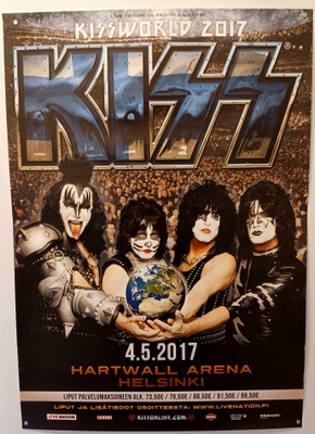 KISS juliste Helsinki 2017