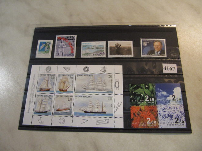 Postimerkkejä 1997 15 kpl .