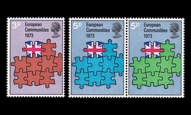 Iso-Britannia 612-4 ** Euroopan yhteisö (1973)