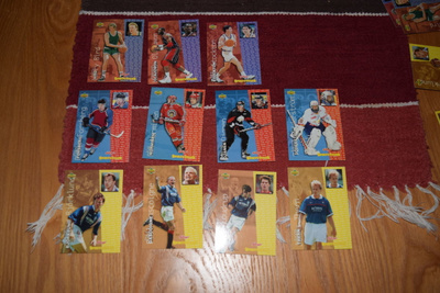 Upper deck Kelloggs sports stars koko setti