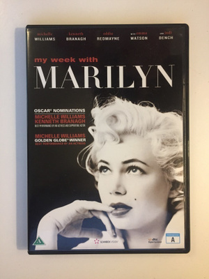 My week with Marilyn (2011) perustuu tositapahtumiin (DVD)