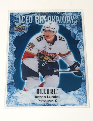 2023-24 Allure - Iced Breakaway #IB-4 Anton Lundell