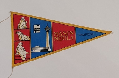 Tampere, Näsinneula – matkailuviiri - 70-luvulta