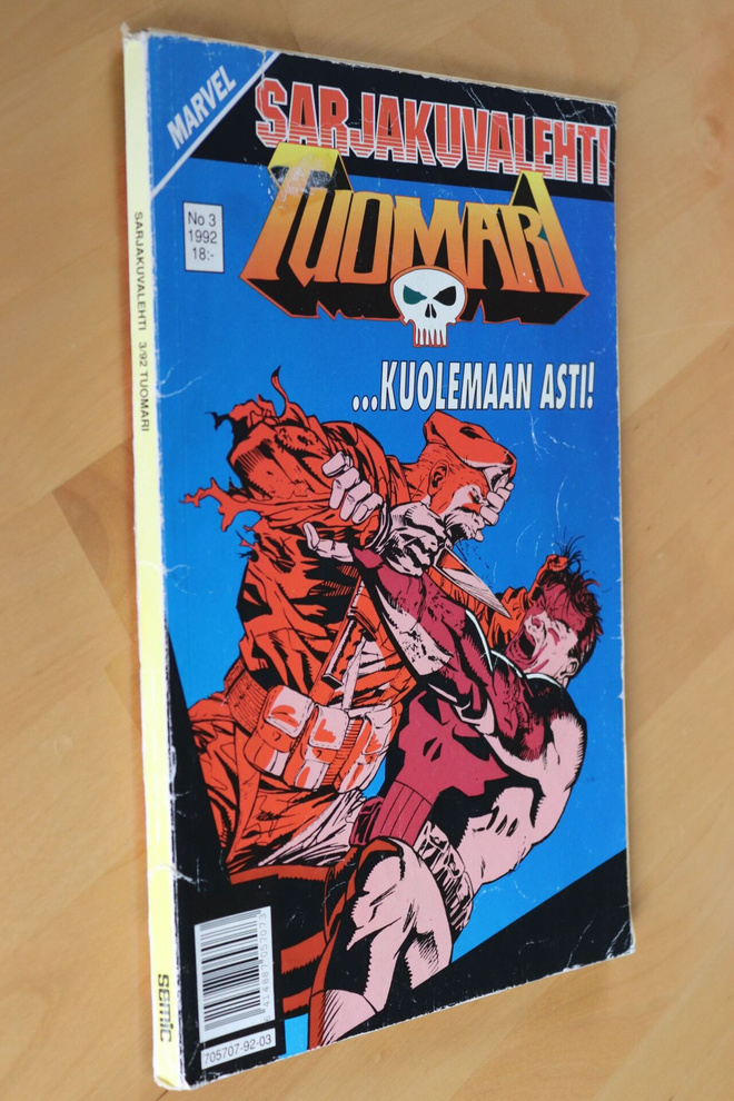 Marvel Tuomari 3 / 1992 sarjakuvalehti