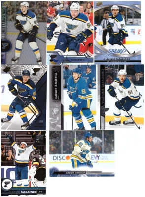 8 x VLADIMIR TARASENKO St. Louis Blues